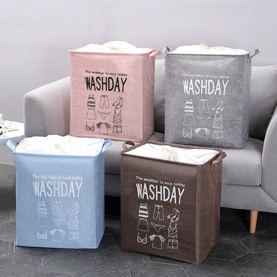 Clothes Storage Bag Quilt Clothes Storage Foldable Quilt Storage Basket