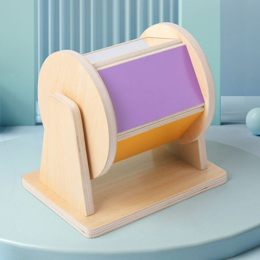 Christmas Toy Gift Montessori Early Education Teaching Tool Textile Drum 0-3 Year Old Baby Puzzle Fun Hands on Training Sound Recognition Toy