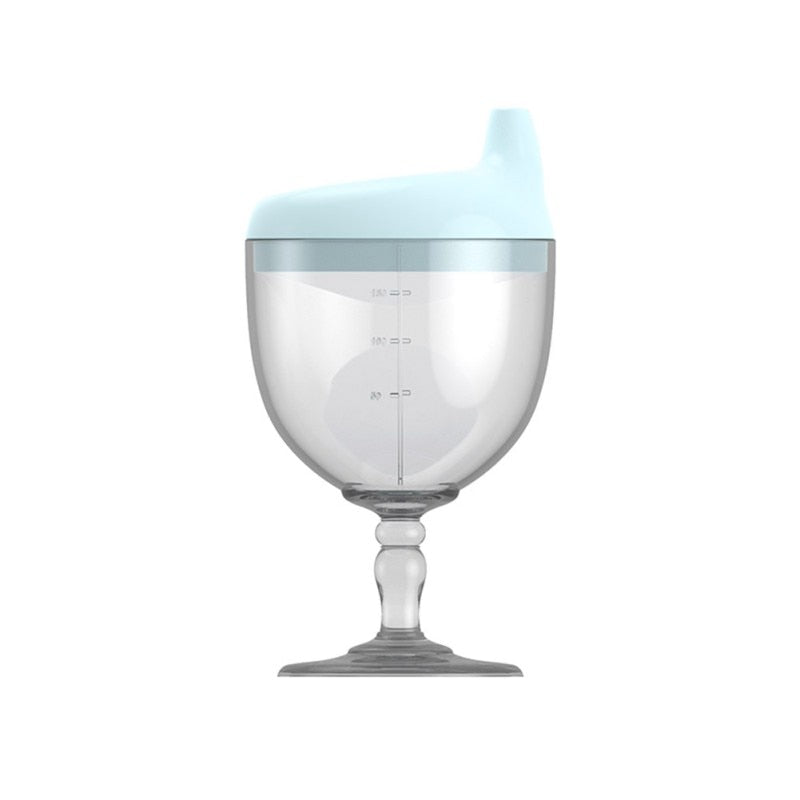 150ML Baby Goblet Water Bottle Infant Cups With Duckbill Mouth Shape For Feeding Baby Training >0M