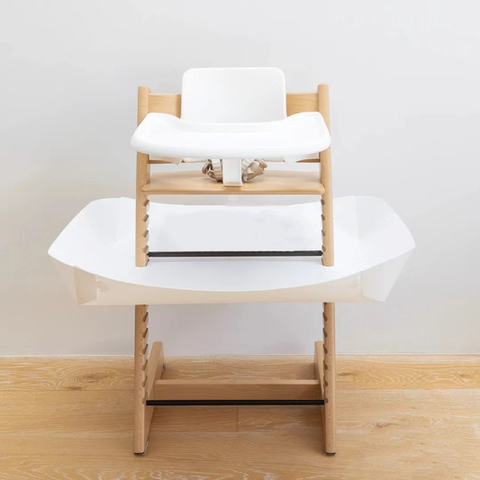 Child's Floor - Mounted Food Catcher for Self - Feeding (Not Included with Chair)