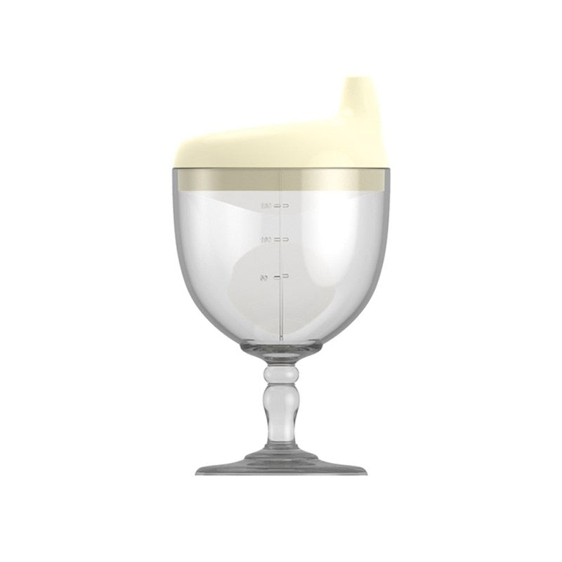 150ML Baby Goblet Water Bottle Infant Cups With Duckbill Mouth Shape For Feeding Baby Training >0M