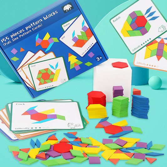 Children's intellectual development toy tangram graphic geometry