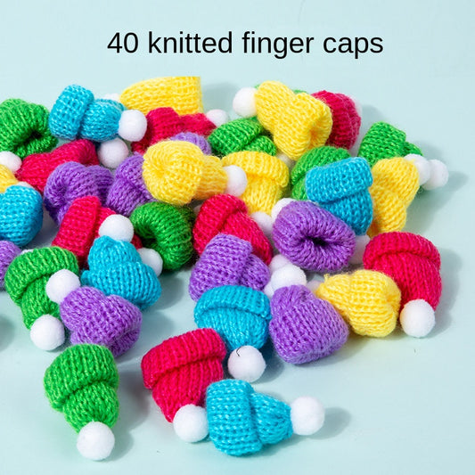 Early Childhood Education Puzzle Thumb Hat Game Left and Right Hand Training Color Cognitive Thinking Battle Game