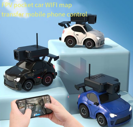 Sicylock FPV Remote Control Car Immersive Wireless Image Transmission Pocket Car Birthday Gift Mini Car