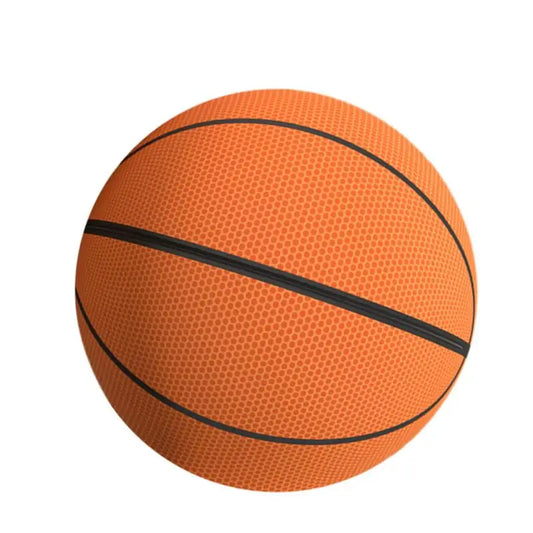 Indoor Basketball Silent 7 Inches Cloth Quiet Basketball With Zipper Silent Dribbling Training Ball Removable Cover For School