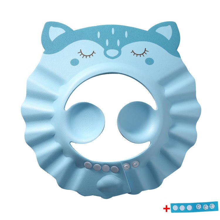 Baby Shower Cap Adjustable Hair Wash Hat for Newborn Infant Ear Protection Safe Children Kids Shampoo Shield Bath Head Cover