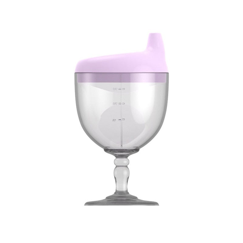 150ML Baby Goblet Water Bottle Infant Cups With Duckbill Mouth Shape For Feeding Baby Training >0M