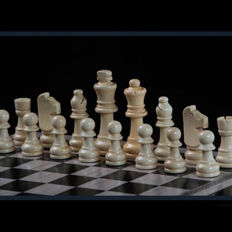 Large International Chess Children's Solid Wood Western Chess Adult Competition Special