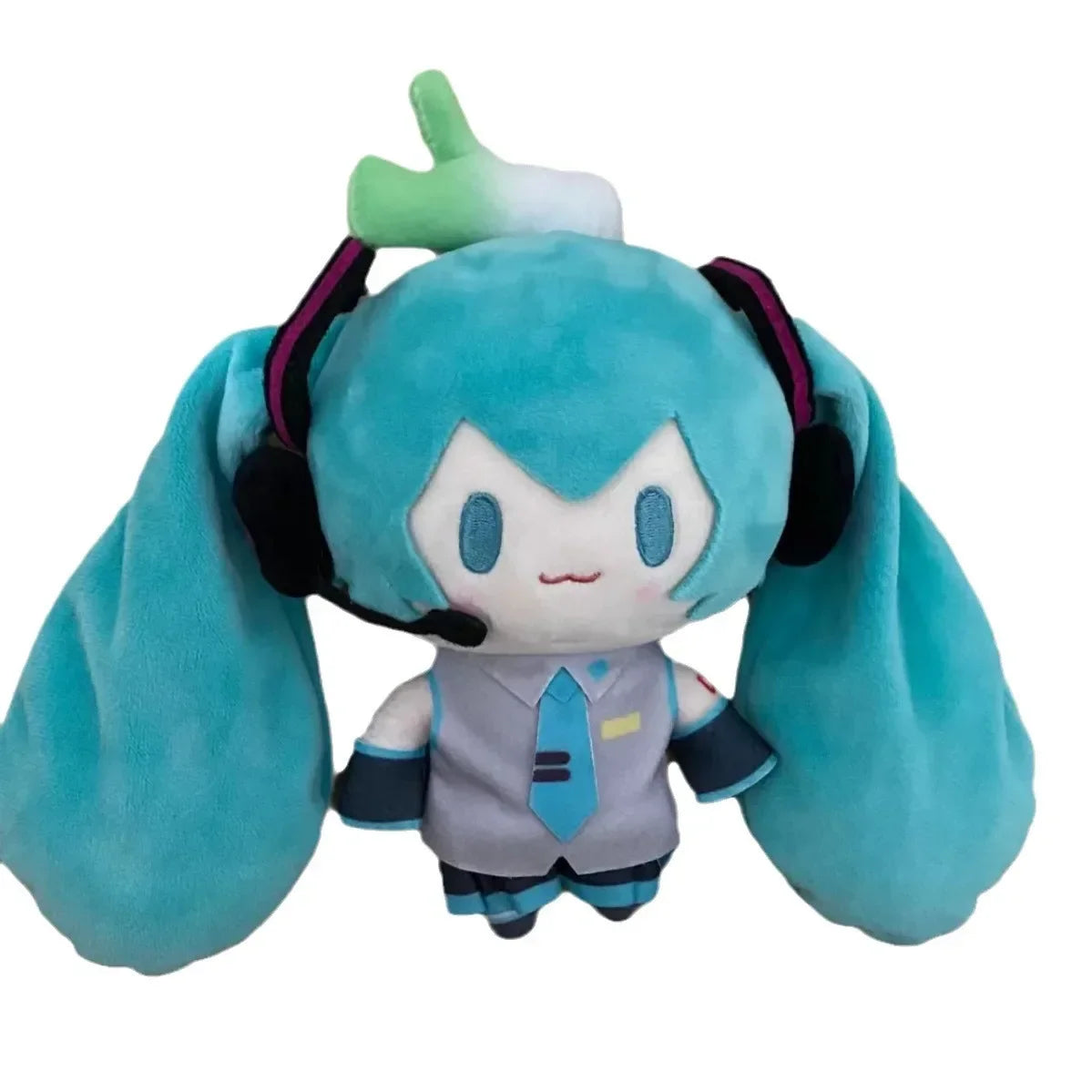 #HOT 25cm Japanese Anime Plush Stuffed Toy Hatsune Miku Plush Doll Soft Pillow Future Doll Cute Christmas Gift For Children