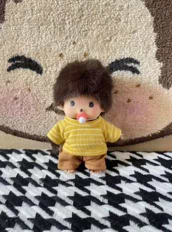 Cartoon Kawaii Mongolian Monkey Monchi Dolls Soft Cute Toys for Baby Pretend Play Girls Birthday Gift Doll Christmas Gifts