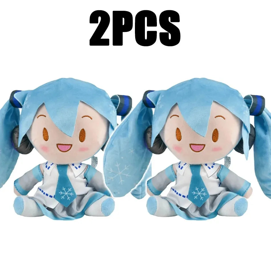 2026 NEW 20cm Japanese Anime Plush Stuffed Toy Hatsune Miku Plush Doll Soft Pillow Future Doll Cute Christmas Gift For Children
