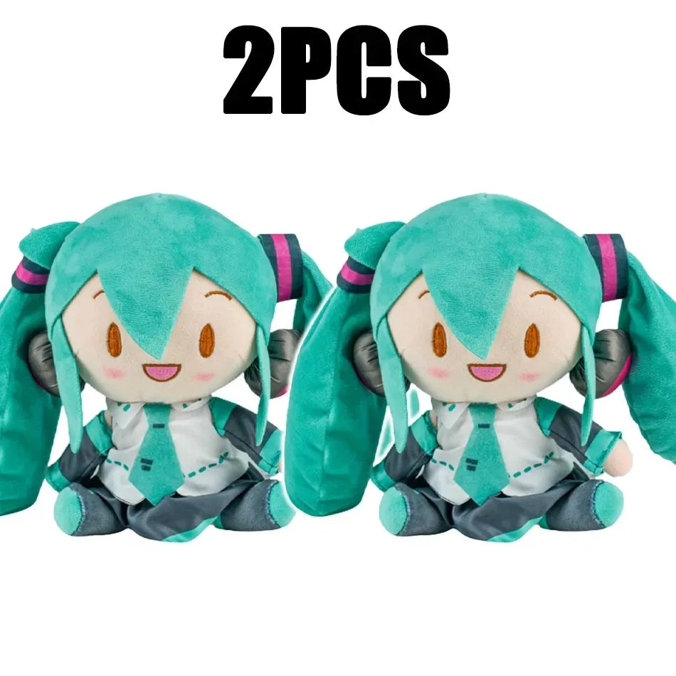 2026 NEW 20cm Japanese Anime Plush Stuffed Toy Hatsune Miku Plush Doll Soft Pillow Future Doll Cute Christmas Gift For Children