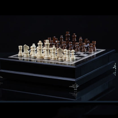 Large International Chess Children's Solid Wood Western Chess Adult Competition Special