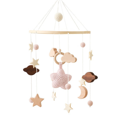 Baby crib bell children lull to sleep bedside bell baby soothes wind bell bed hanging toy baby bell