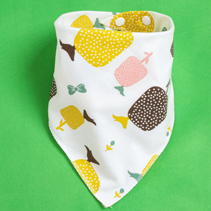 Baby Drooling Towel Baby Triangle Towel Double Layer According To The Buckle Newborn Child Headscarf Bib Scarf Spring And Summer Four Seasons