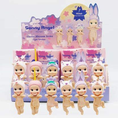 Party Angel Cheek Blind Box Car Ornament Mobile phone Decoration Handmade Anime Doll Finished End Box