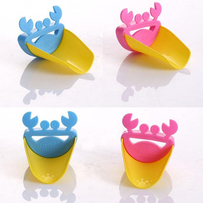 Crab Cartoon Faucet Extension Children's Guide Sink Hand Sanitizer