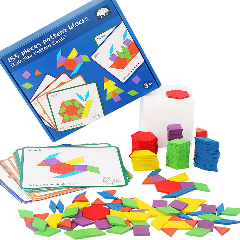 Children's intellectual development toy tangram graphic geometry