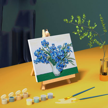 Relief Van Gogh's Irises DIY 3D Oil Painting Kit