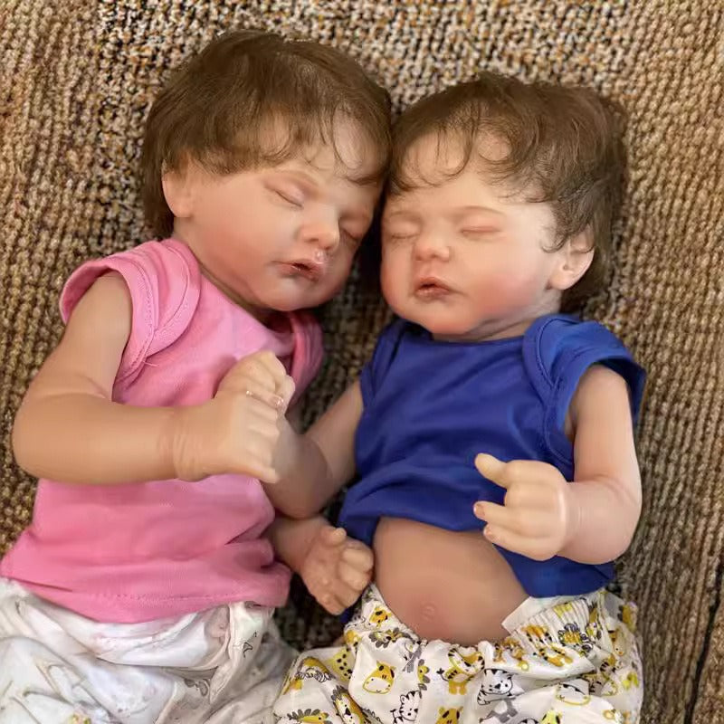 45cm Reborn Doll Sam Full Soft Enamel Simulation Doll