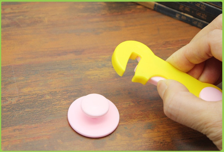 5pc/lot Plastic Cabinet Lock Child Safety Baby Protection From Children Safe Locks for Refrigerators Baby Security Drawer Latches