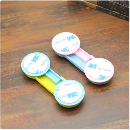 5pc/lot Plastic Cabinet Lock Child Safety Baby Protection From Children Safe Locks for Refrigerators Baby Security Drawer Latches