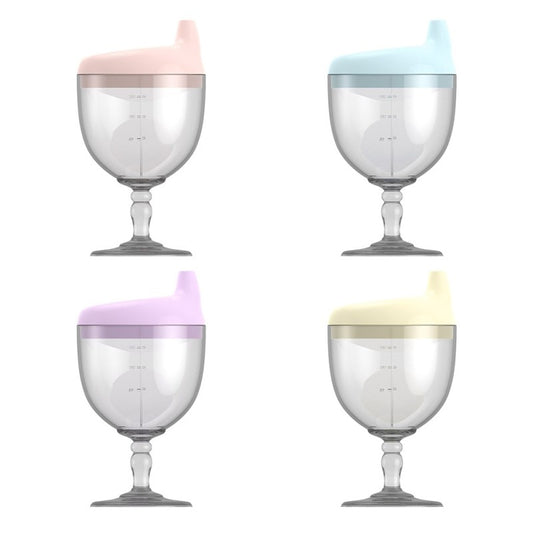 150ML Baby Goblet Water Bottle Infant Cups With Duckbill Mouth Shape For Feeding Baby Training ＞0M