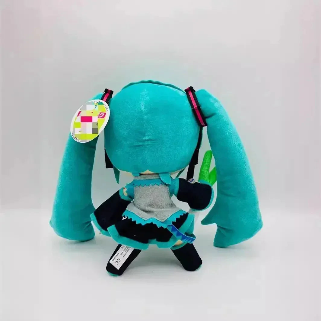 #HOT 25cm Japanese Anime Plush Stuffed Toy Hatsune Miku Plush Doll Soft Pillow Future Doll Cute Christmas Gift For Children