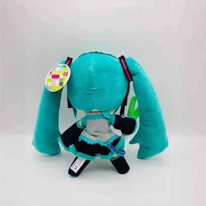 #HOT 25cm Japanese Anime Plush Stuffed Toy Hatsune Miku Plush Doll Soft Pillow Future Doll Cute Christmas Gift For Children
