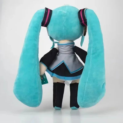 #HOT 25cm Japanese Anime Plush Stuffed Toy Hatsune Miku Plush Doll Soft Pillow Future Doll Cute Christmas Gift For Children