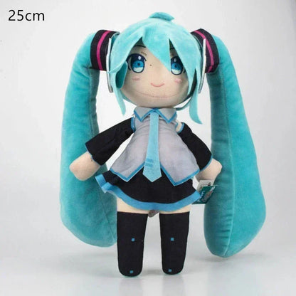 #HOT 25cm Japanese Anime Plush Stuffed Toy Hatsune Miku Plush Doll Soft Pillow Future Doll Cute Christmas Gift For Children