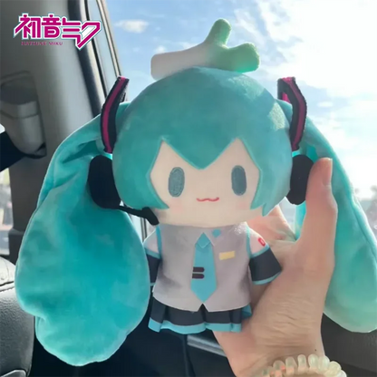 #HOT 25cm Japanese Anime Plush Stuffed Toy Hatsune Miku Plush Doll Soft Pillow Future Doll Cute Christmas Gift For Children