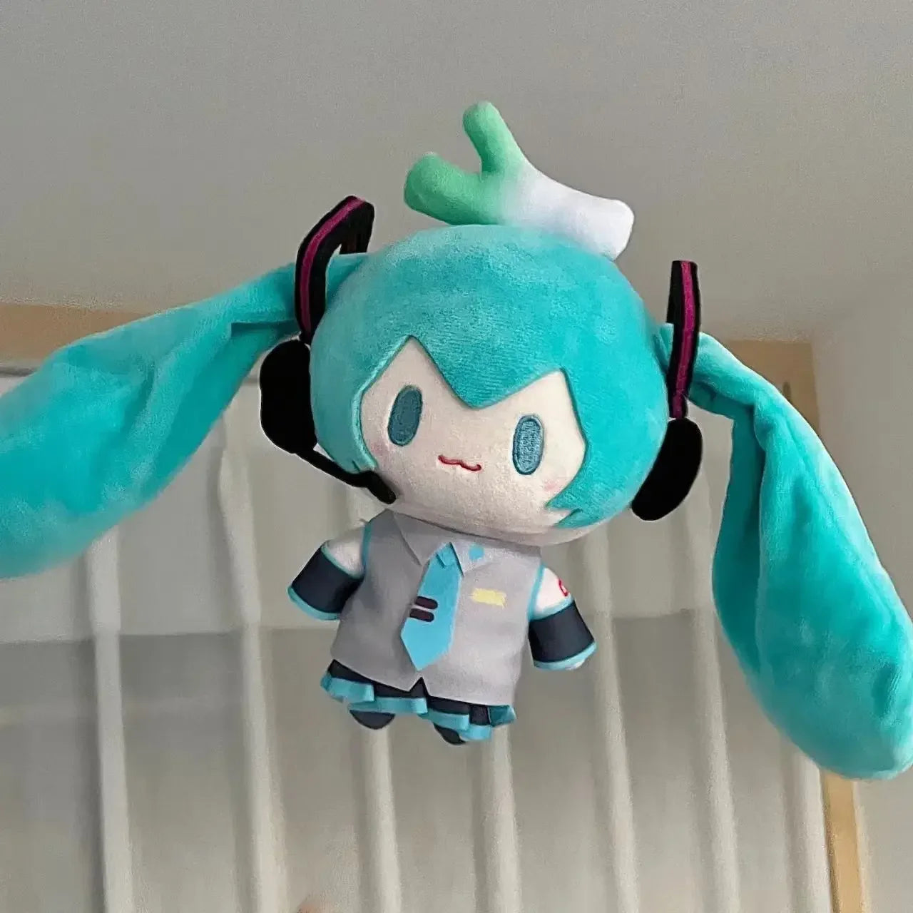 #HOT 25cm Japanese Anime Plush Stuffed Toy Hatsune Miku Plush Doll Soft Pillow Future Doll Cute Christmas Gift For Children