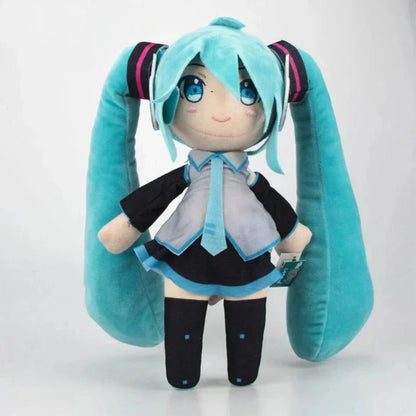 #HOT 25cm Japanese Anime Plush Stuffed Toy Hatsune Miku Plush Doll Soft Pillow Future Doll Cute Christmas Gift For Children