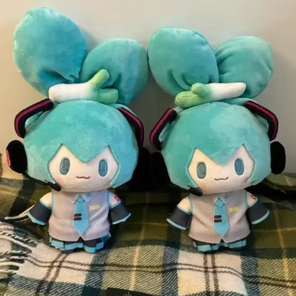 #HOT 25cm Japanese Anime Plush Stuffed Toy Hatsune Miku Plush Doll Soft Pillow Future Doll Cute Christmas Gift For Children